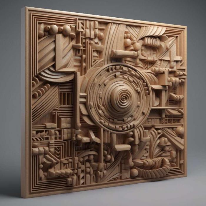 نموذج ثلاثي الأبعاد لآلة CNC 3D Art 